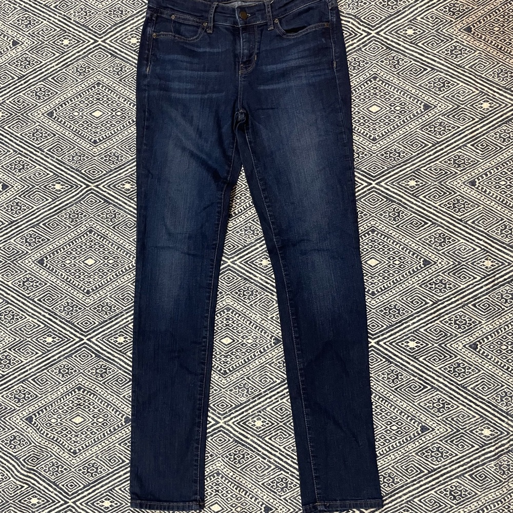 Gap mid rise skinny jeans